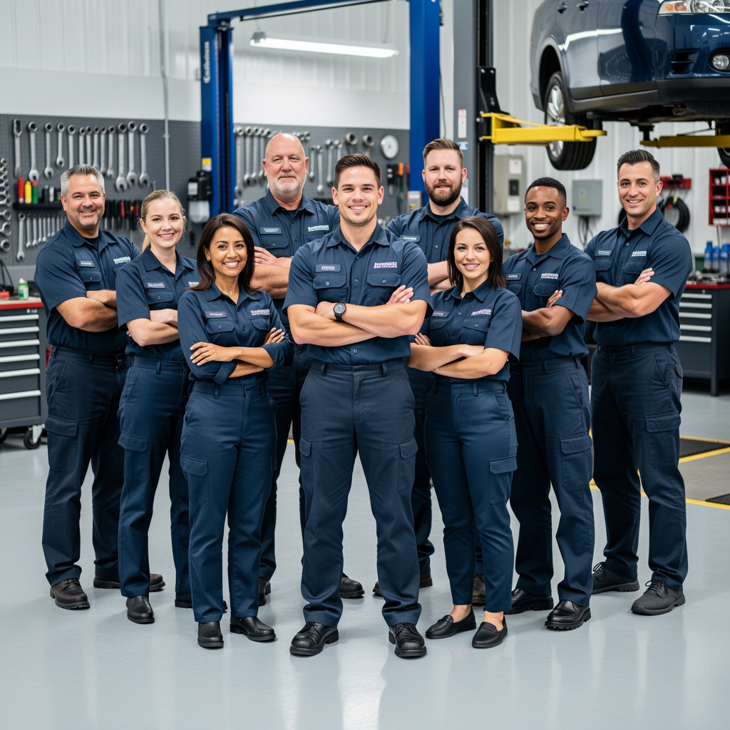 Our auto service team